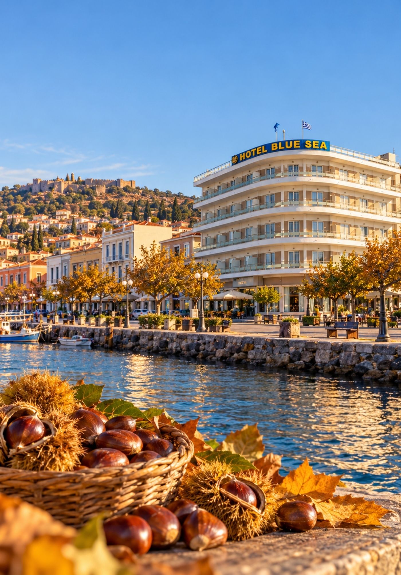 MİDİLLİ ADASI TURU KESTANE FESTİVALİ 3 GÜN 2 GECE BLUE SEA HOTEL